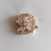 Golden Simran Zirconia Ring