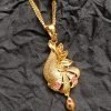 Golden Naira Pendant Set