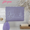 Artificial Leather Wallet Lavender