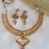 Bhavika Gold Plated Elegant Necklace Set
