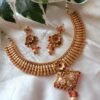Bhavika Gold Plated Elegant Necklace Set