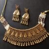 Saharika Gold Plated Royal Necklace Set