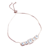 Elegant Gold Plated Stone Bracelet