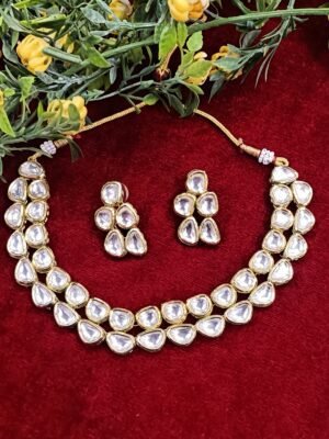 Trishna Kundan Necklace Set