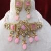 Aaisha Pink Choker Necklace Set