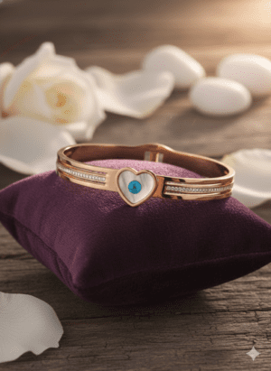 Trendy Anti Tarnish Gold Plated Evil Eye Bracelet