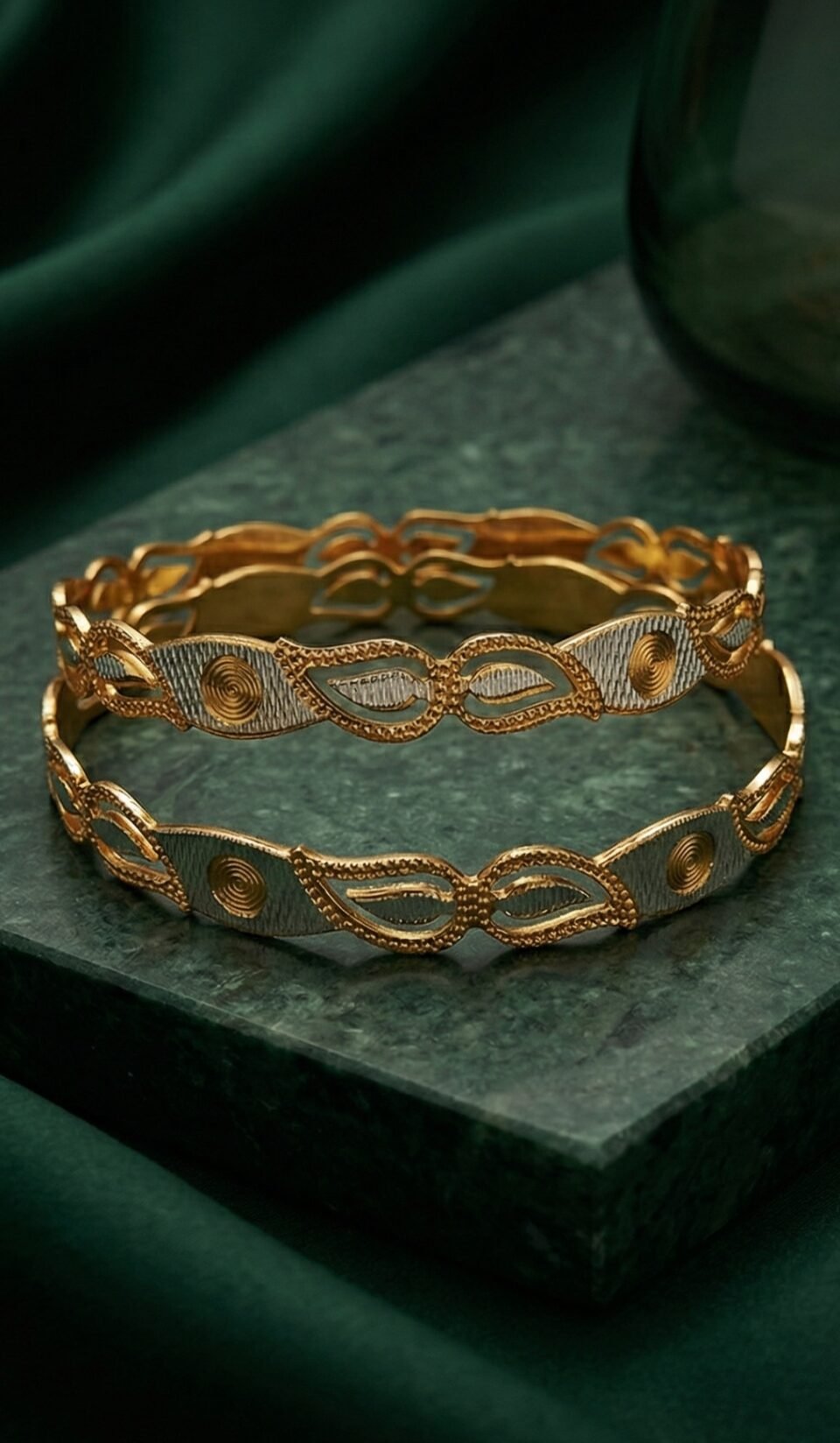 Kavya Gold Plated Bangles
