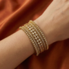 Raavi Golden Stone Bangles