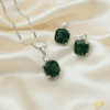 Emerald Grace Pendant Set