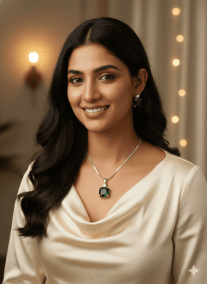 Emerald Grace Pendant Set