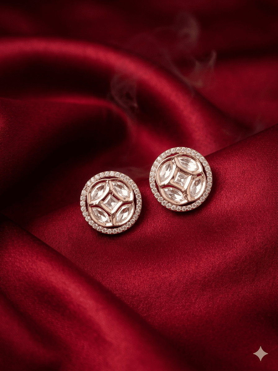 Celeste Sparkle Stud Earrings