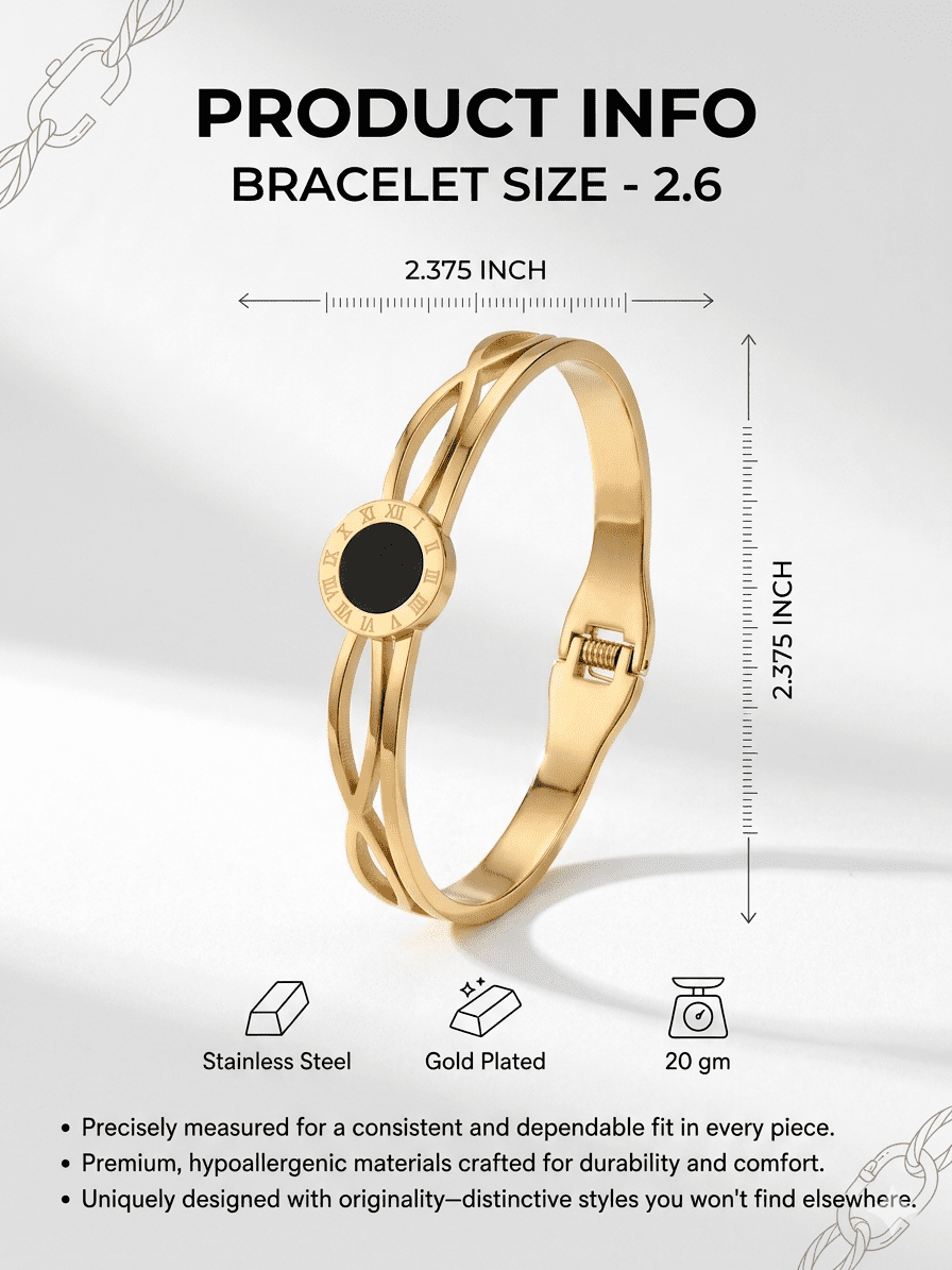 roman numeral bracelet 4