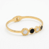 Anti Tarnish Gold Plated Circle Bracelet