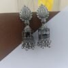 Oxidised Ghumki Earrings