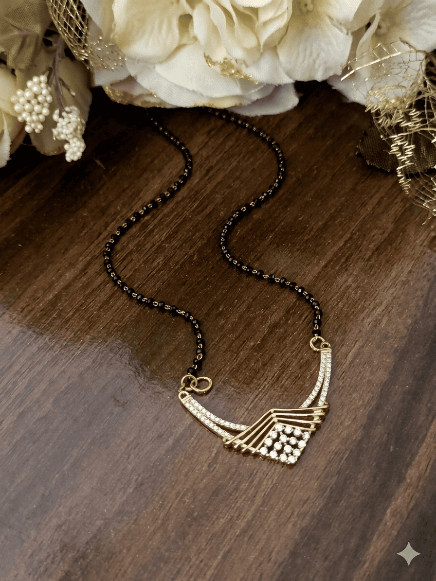 Crystal Harmony Mangalsutra