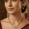 Royal Petal CZ Mangalsutra