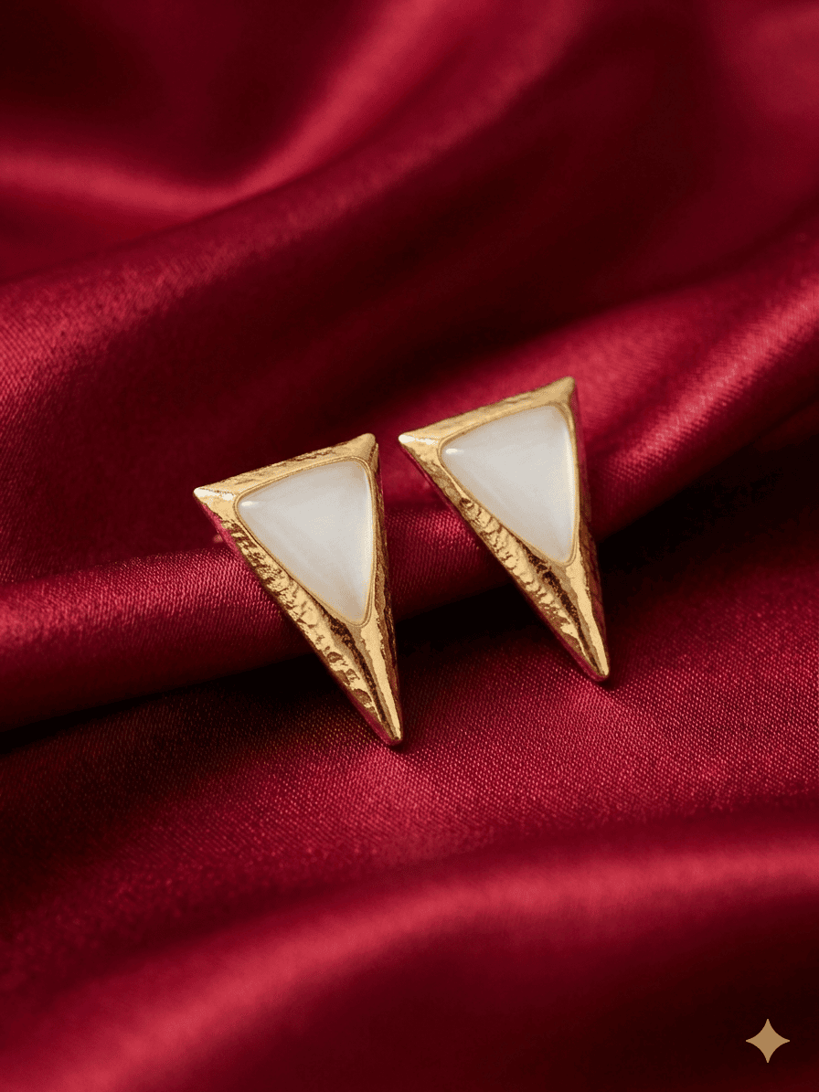 Celeste Triangle Earrings