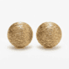 Golden Eclipse Stud Earrings