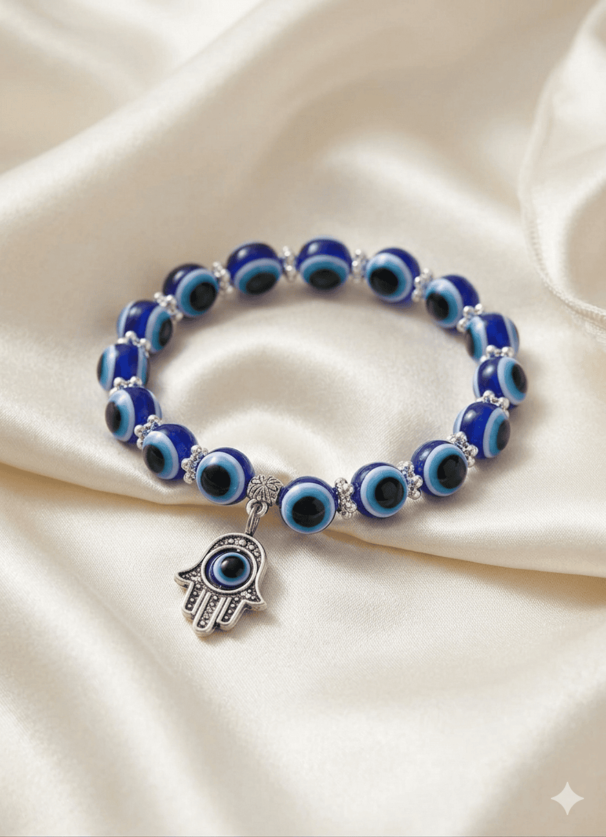 Evil Eye Guardian Strachable Bracelet