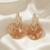 Ivory Rose Luxe Drop Earrings