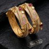 Royal Kundan Pearlwork Designer Bangles